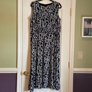 Black & White Floral dress